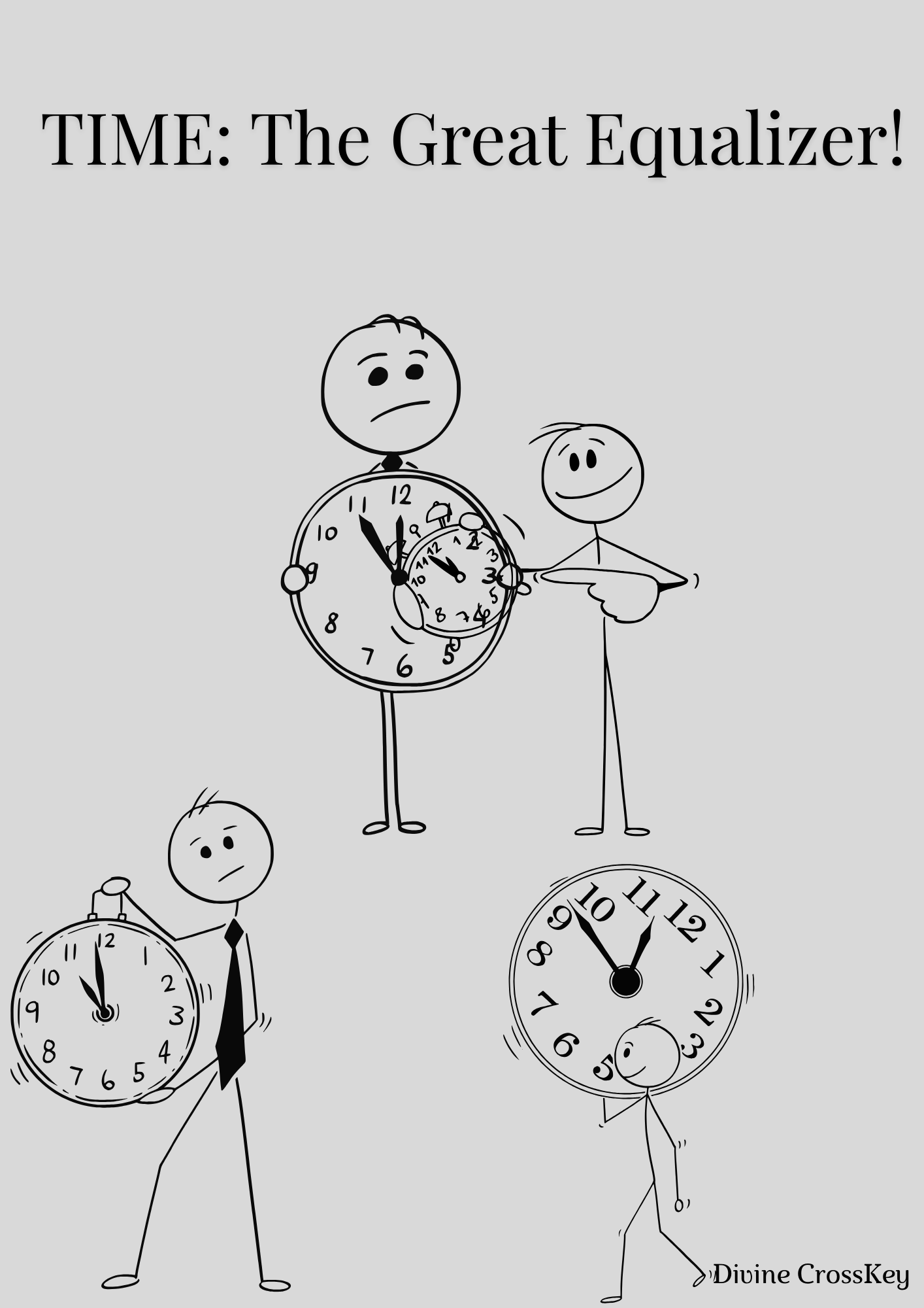 TIME THE GREAT EQUALIZER — A Guide To Awareness Beyond The Clock