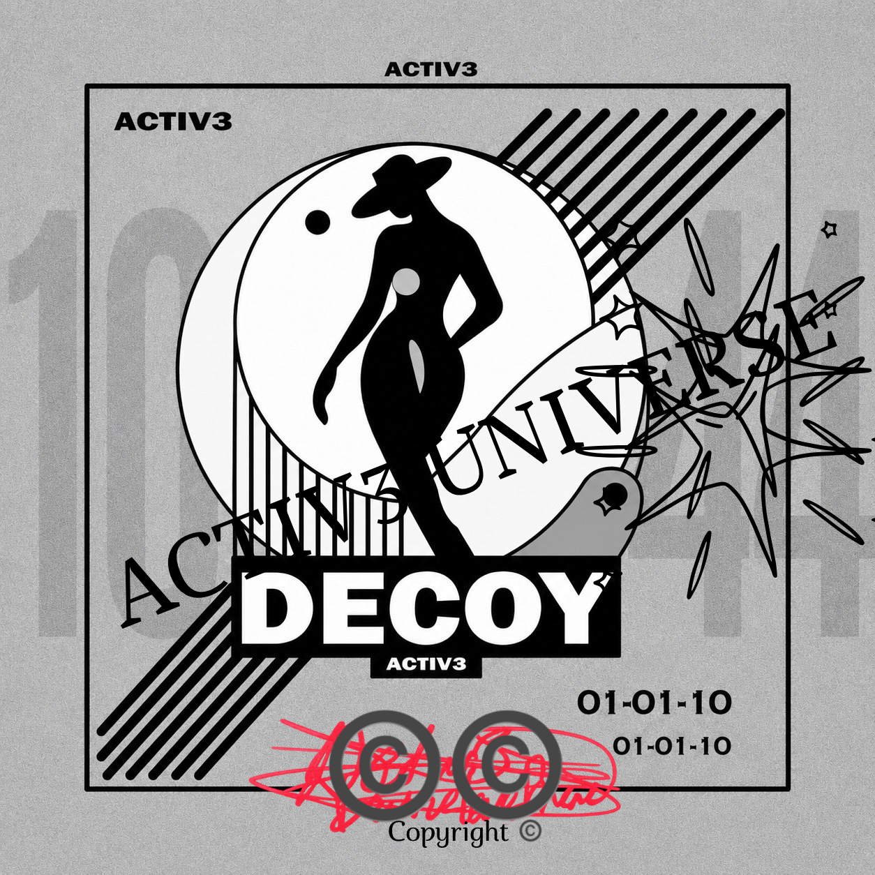 Signed DECOY Art Cover